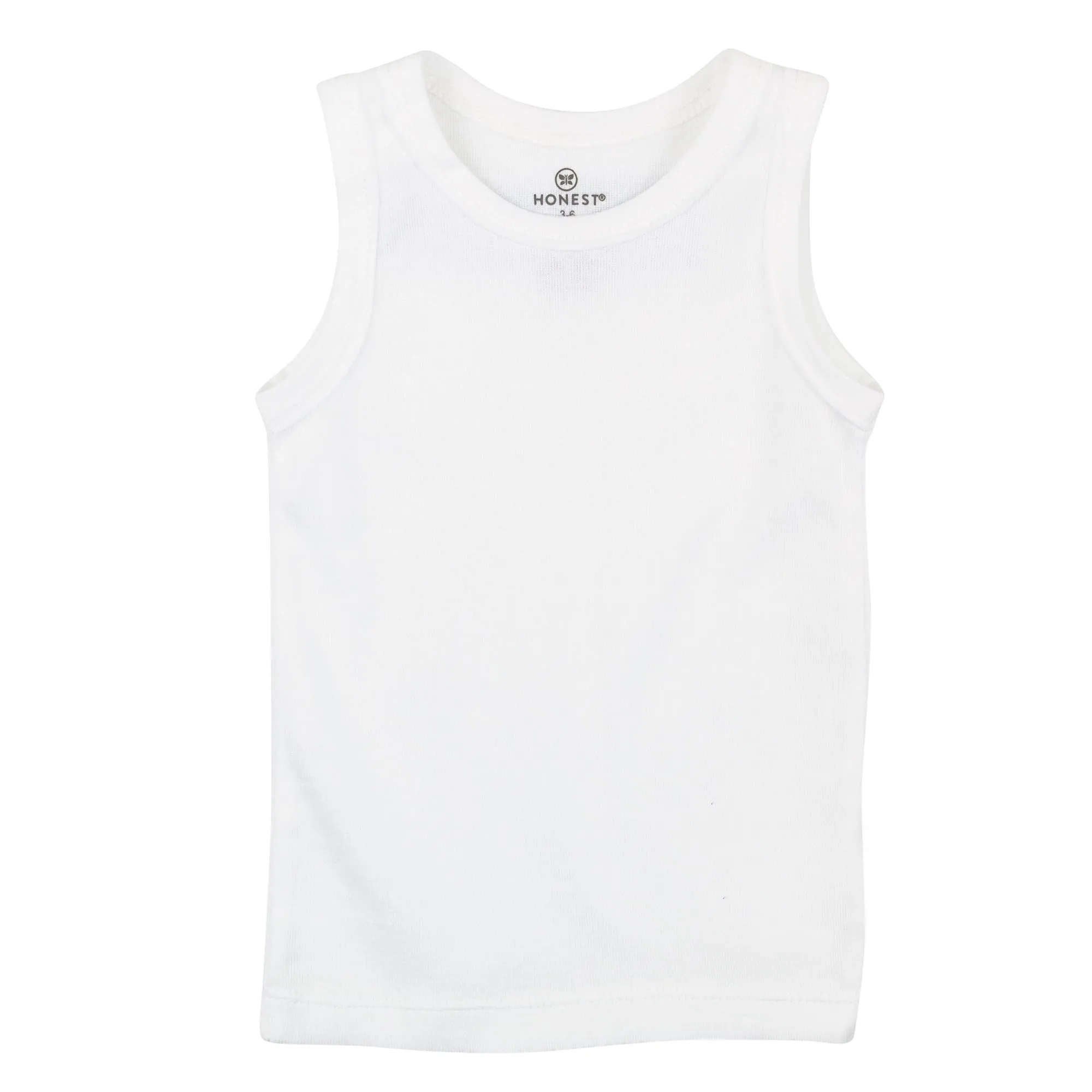 5-Pack Organic Cotton Sleeveless Muscle T-Shirts