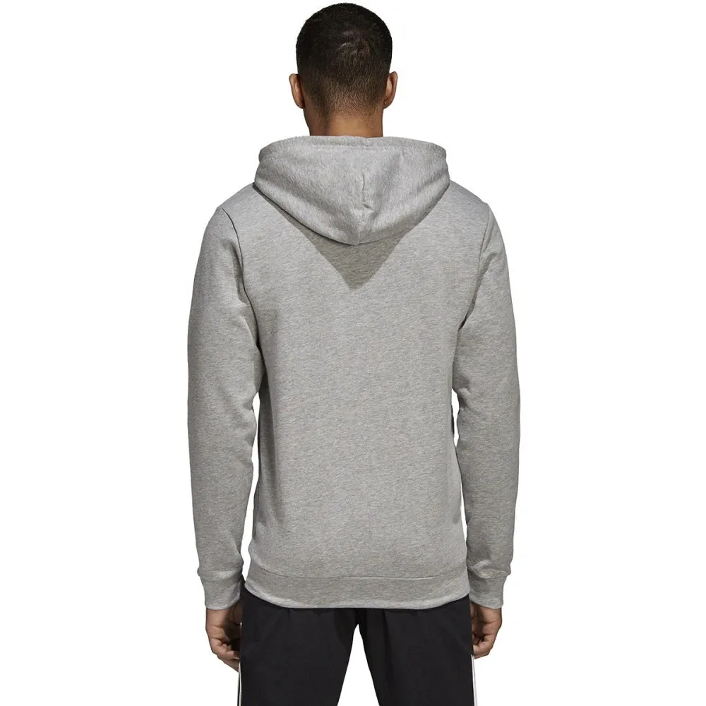 Adidas Essentials Camo Linear Men's Full Zip Hoodie Grey