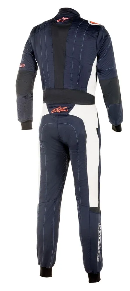 ALPINESTARS 3354020_7134_56 GP TECH v3 Racing suit, FIA 8856-2018, navy blue/red, size 56