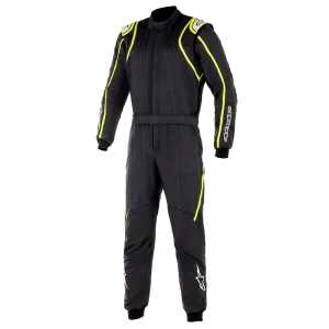 Alpinestars GP Race v2 Suit - Black/Yellow Fluo