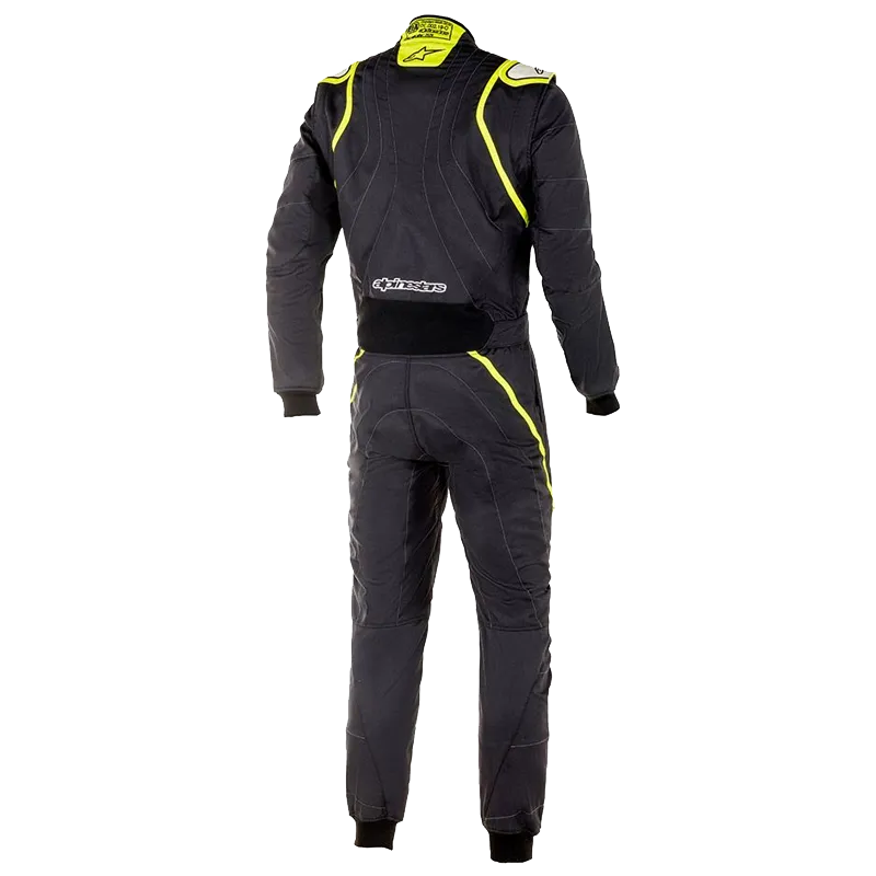 Alpinestars GP Race v2 Suit - Black/Yellow Fluo