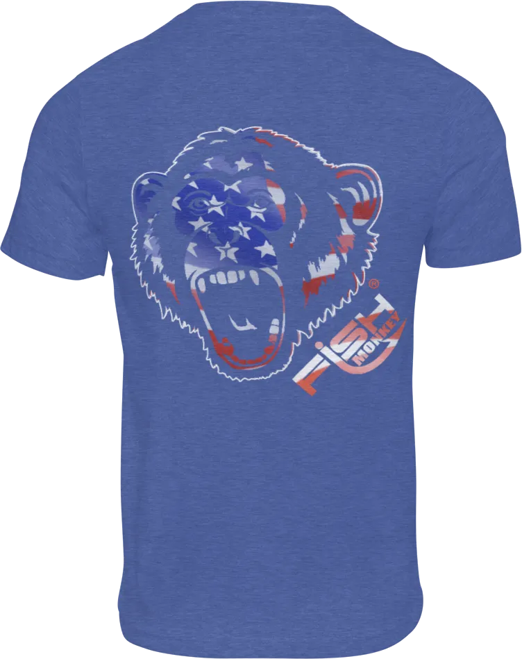 Americana Monkey        T-Shirt