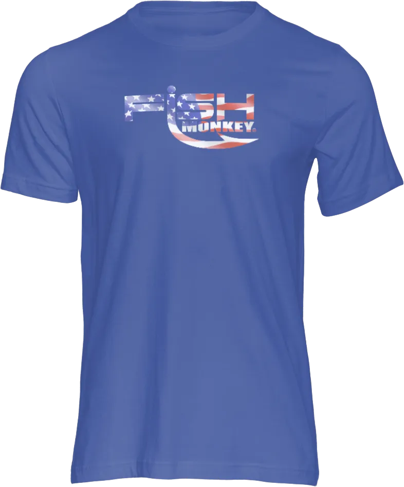 Americana Monkey        T-Shirt