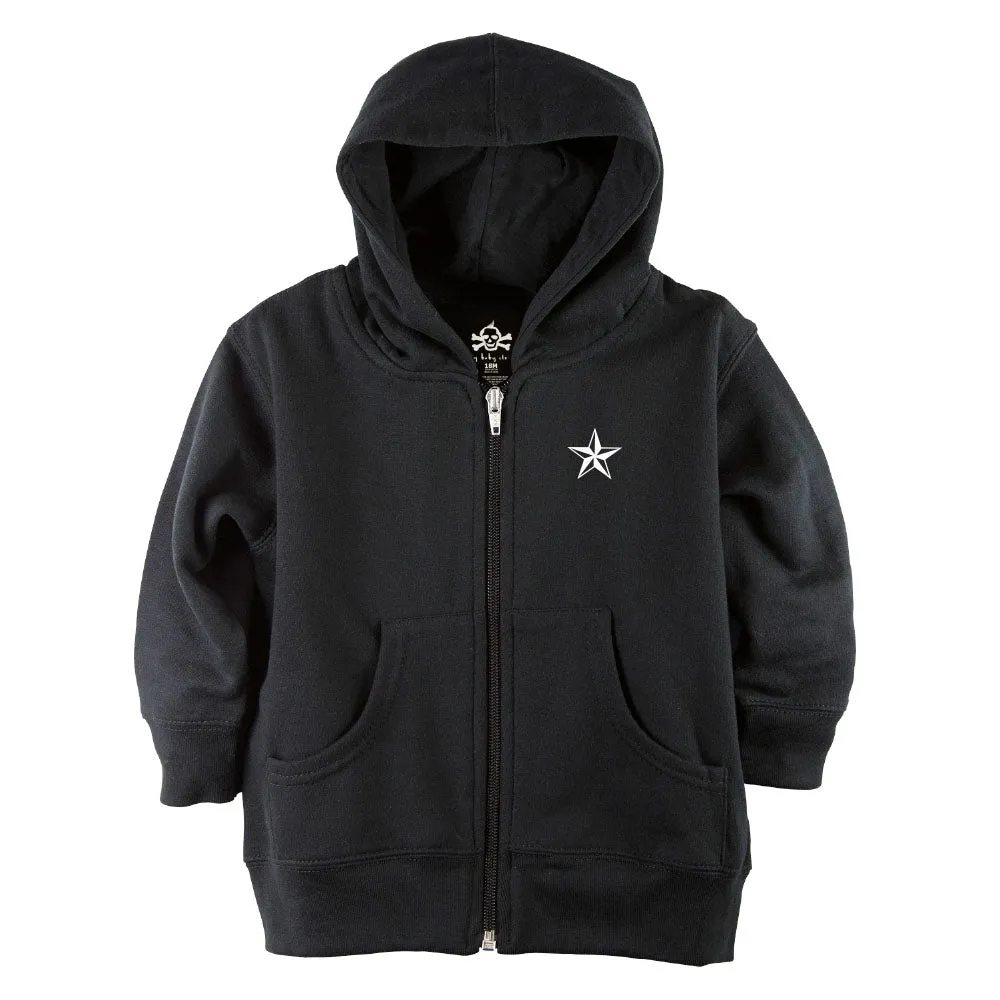 Anarchy in the Pre-K Front Zipper Baby Hoodie