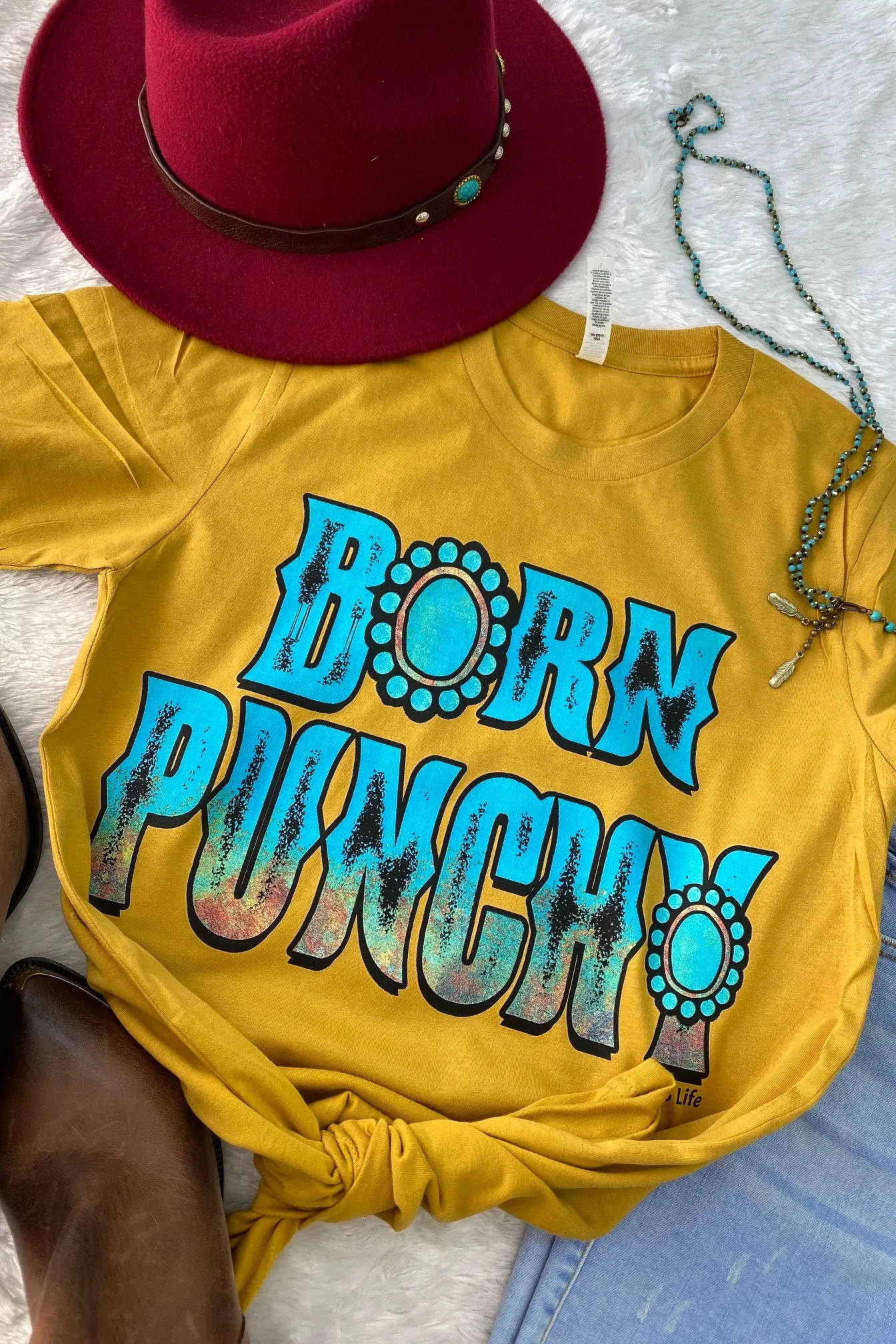 BC BORN PUNCHY- MUSTARD