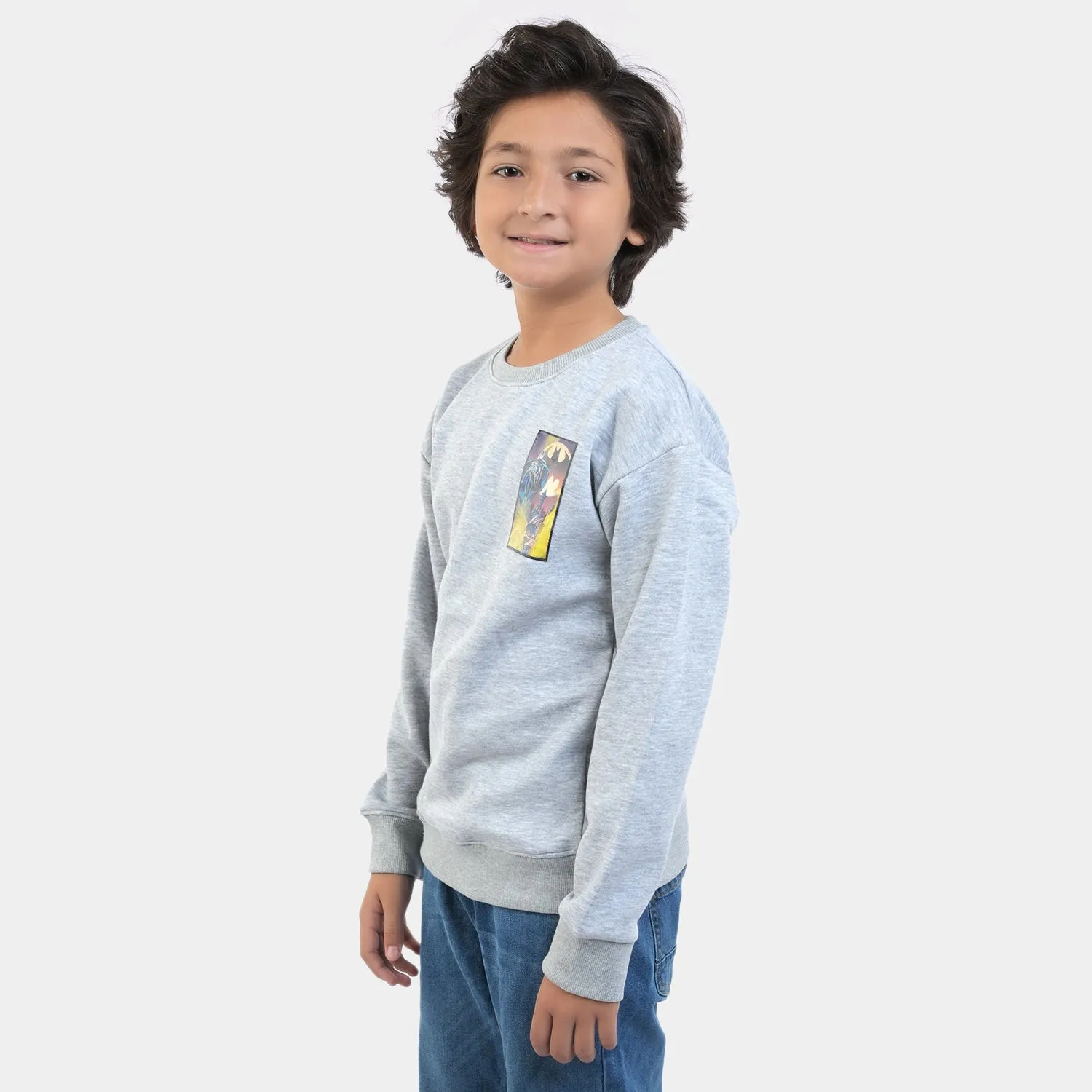 Boys Fleece Sweatshirt -GREY