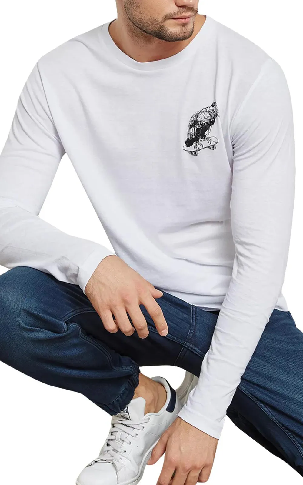 Brave Soul Men Stretchable Cotton T-Shirts