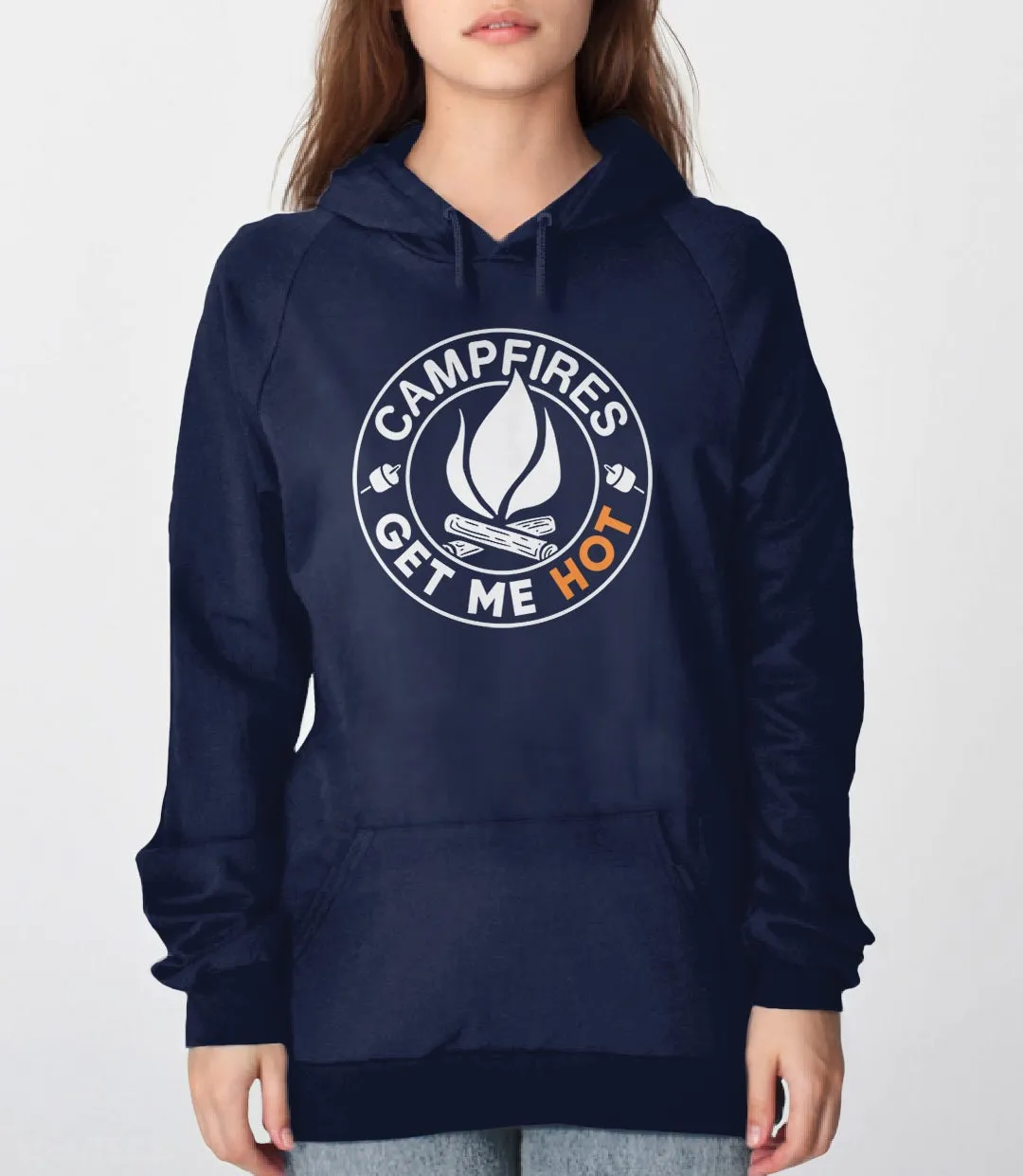 Campfires Get Me Hot" Fall Sweatshirt