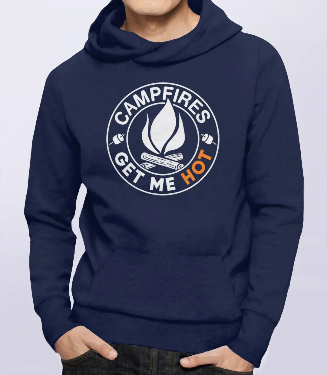 Campfires Get Me Hot" Fall Sweatshirt