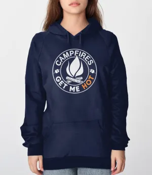 Campfires Get Me Hot" Fall Sweatshirt