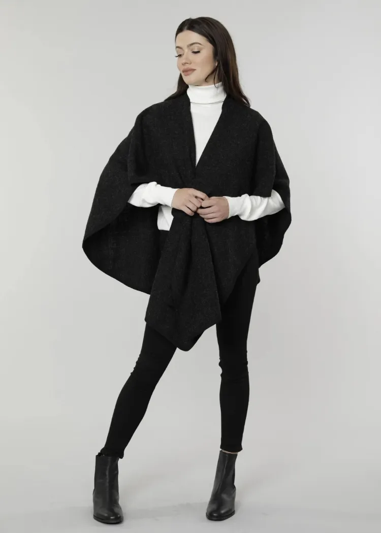 Cara Interlock Wrap- Black