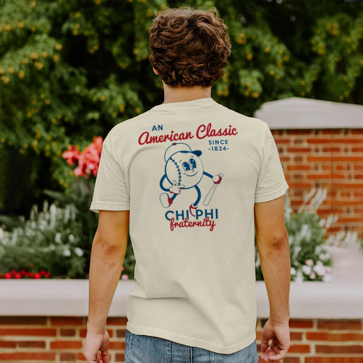 Chi Phi Comfort Colors American Classic Short Sleeve Tee