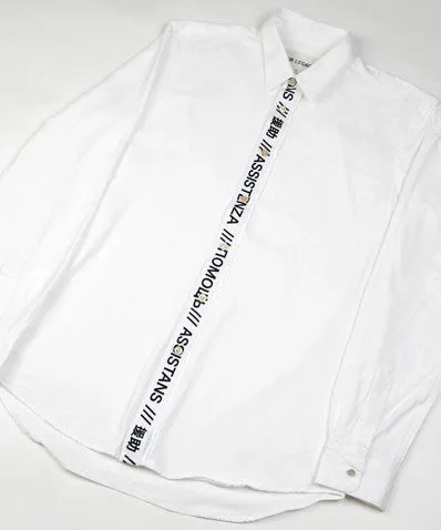 Classic Shirt Broken Twill White