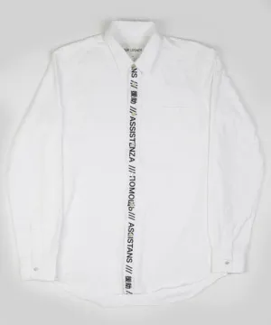 Classic Shirt Broken Twill White