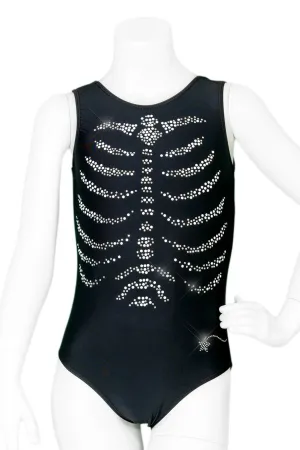 Destira Crystal Ribcage Leotard