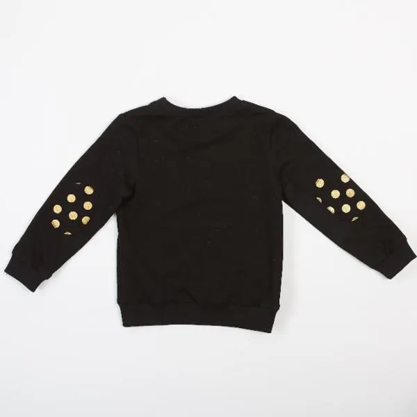 Gold Dot Pocket Sweatshirt