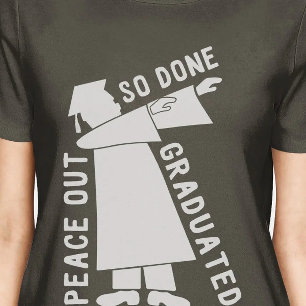 Graduated Dab Dance Womens Dark Grey Shirt