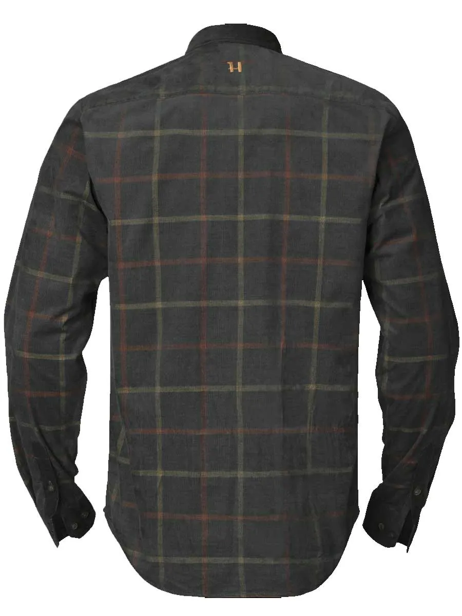 HARKILA Kaldfjord Corduroy Shirt - Mens - Phantom