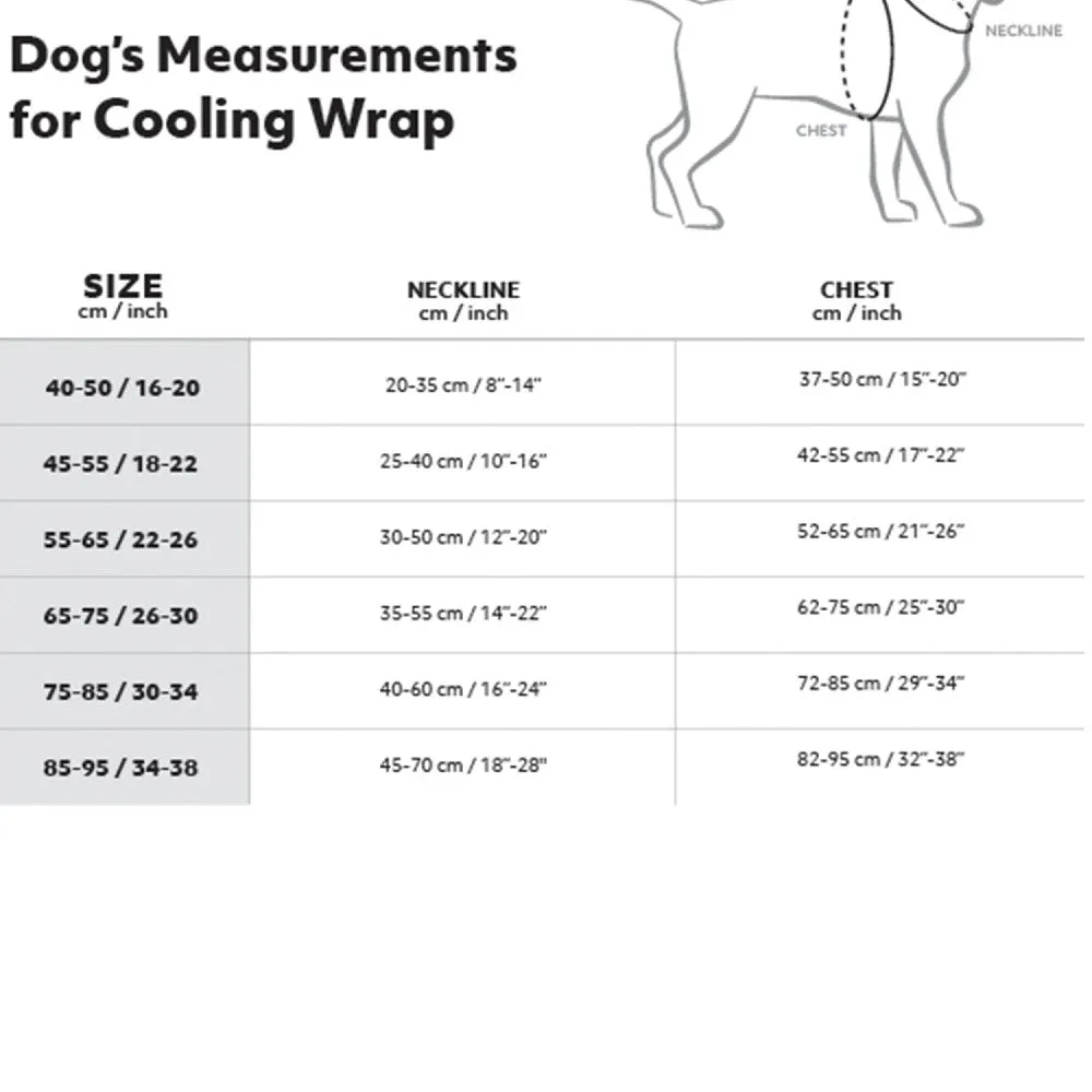 Hurtta Dog Cooling Wrap