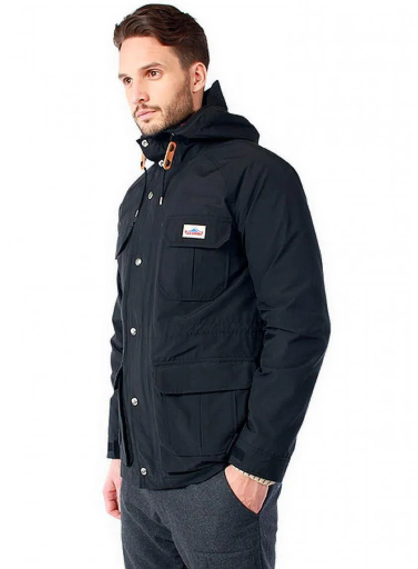 Kasson Hooded Mountain Parka Black