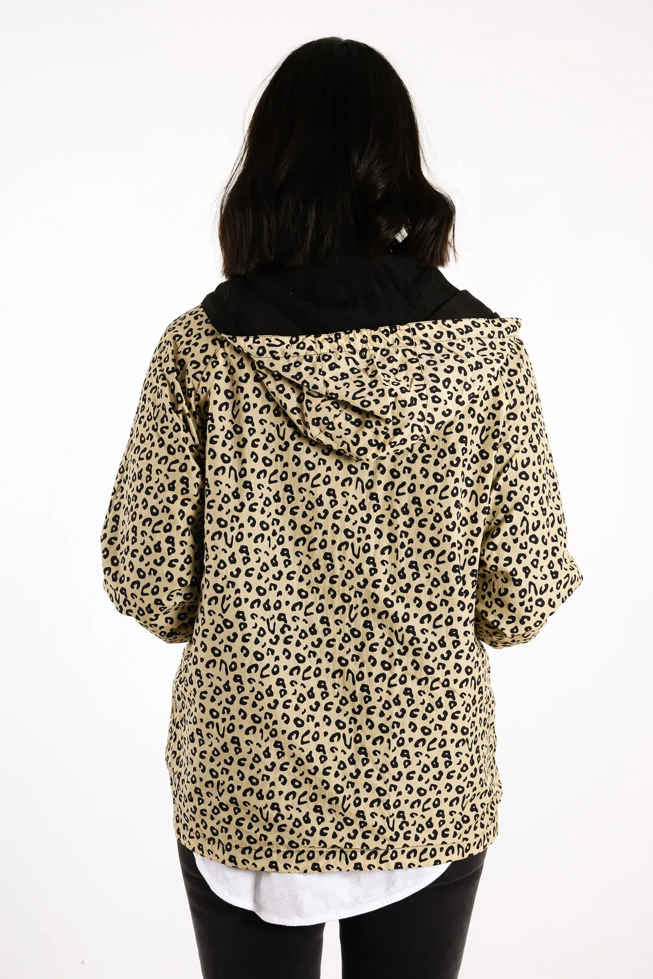 Leopard Reversible Spray Jacket Multi