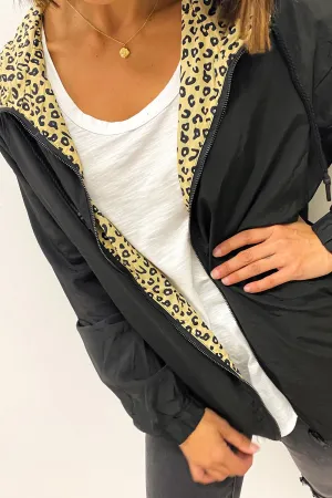 Leopard Reversible Spray Jacket Multi