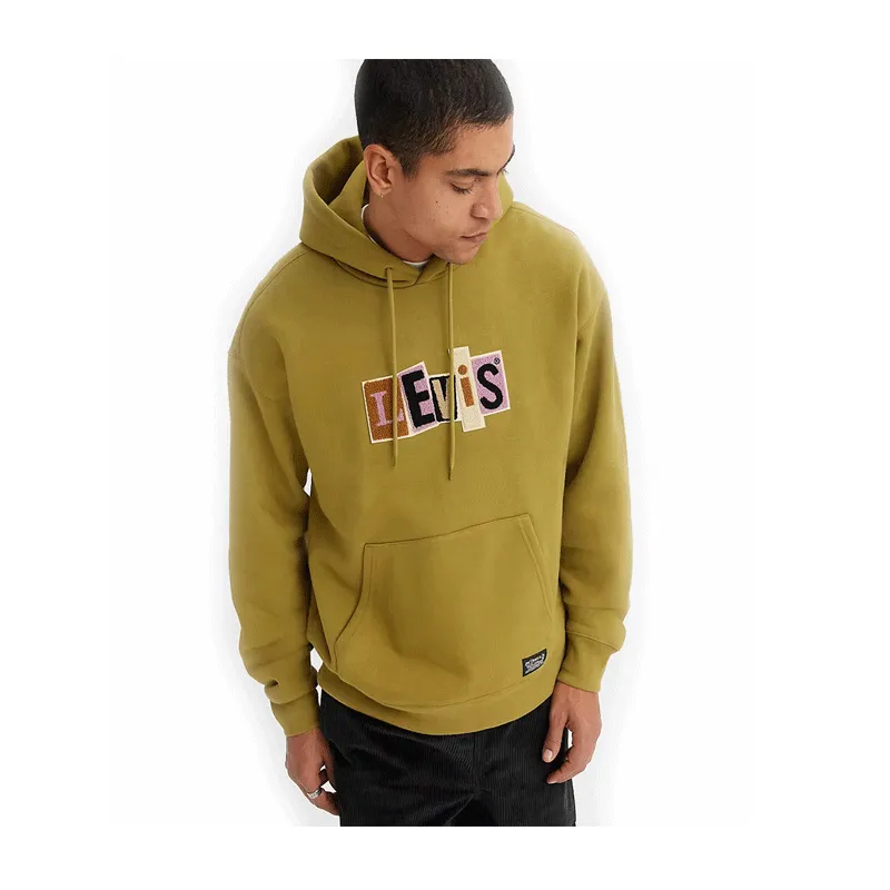 Levi's® Skate - Hooded Sweatshirt - Green Moss SALE