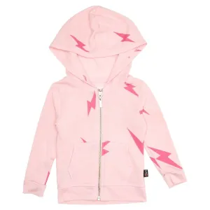 LIGHTNING BOLT ZIP UP HOODIE