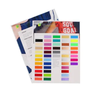 Logical Color WarmPEEL Universal Heat Transfer Vinyl Color Chart