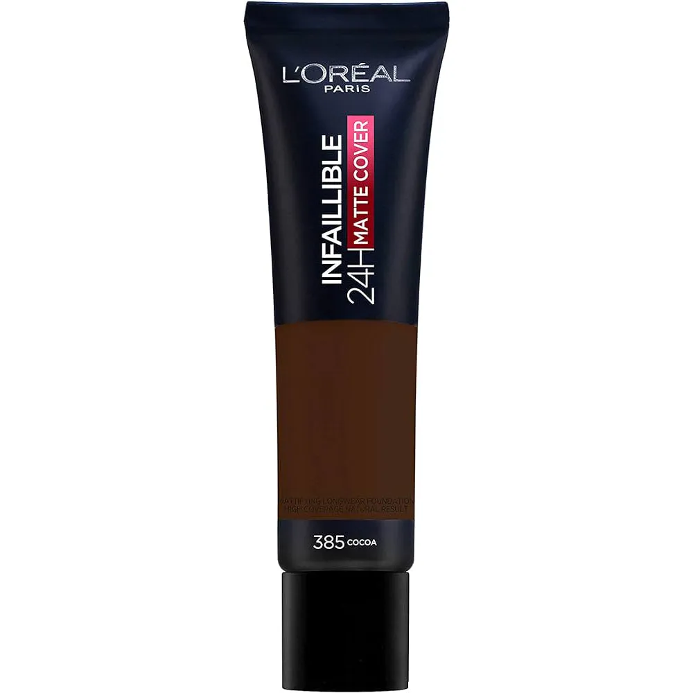 L'Oreal Infaillible 24HR Matte Cover Foundation 385 Cocoa