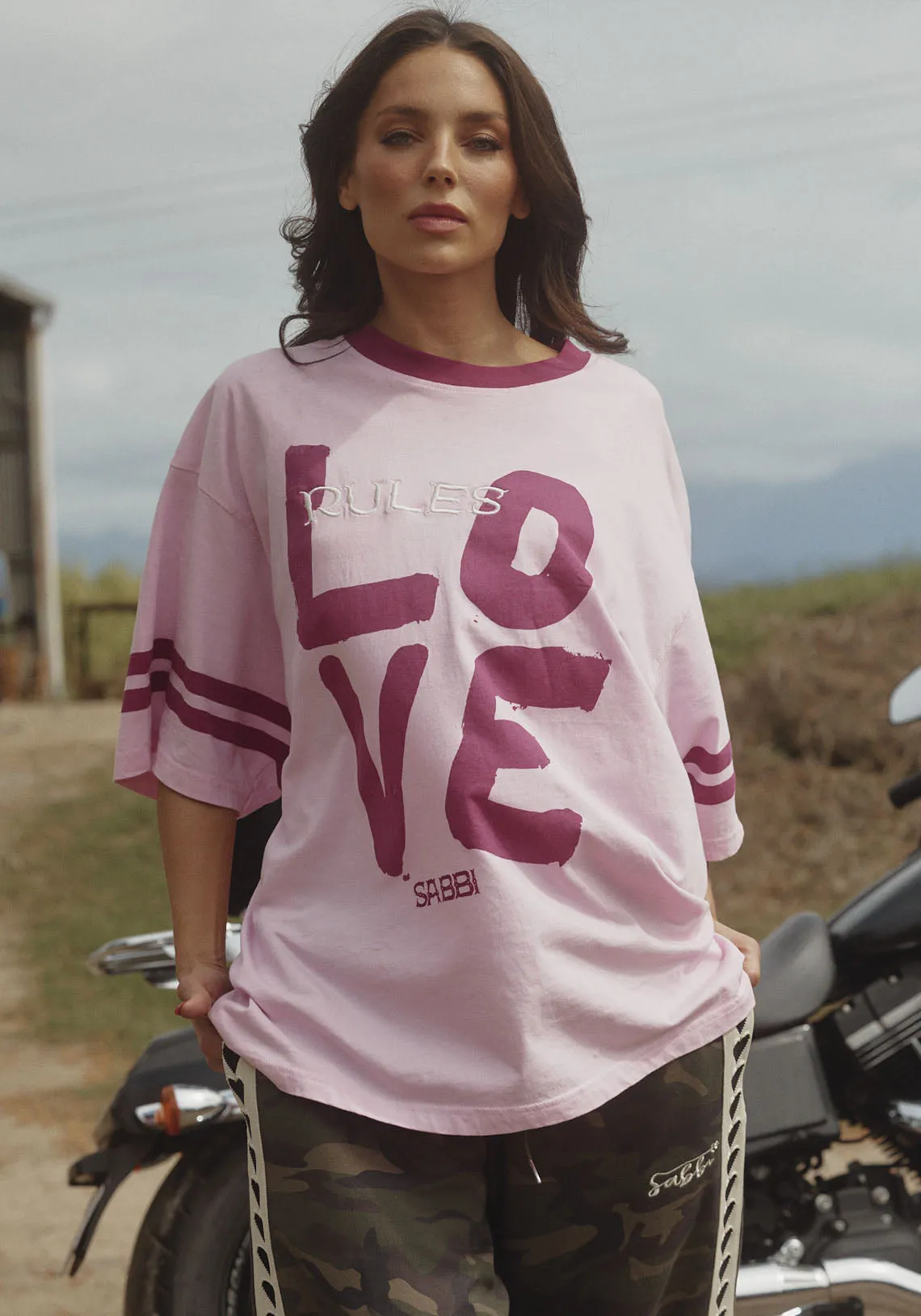 LOVE REV TEE PINK