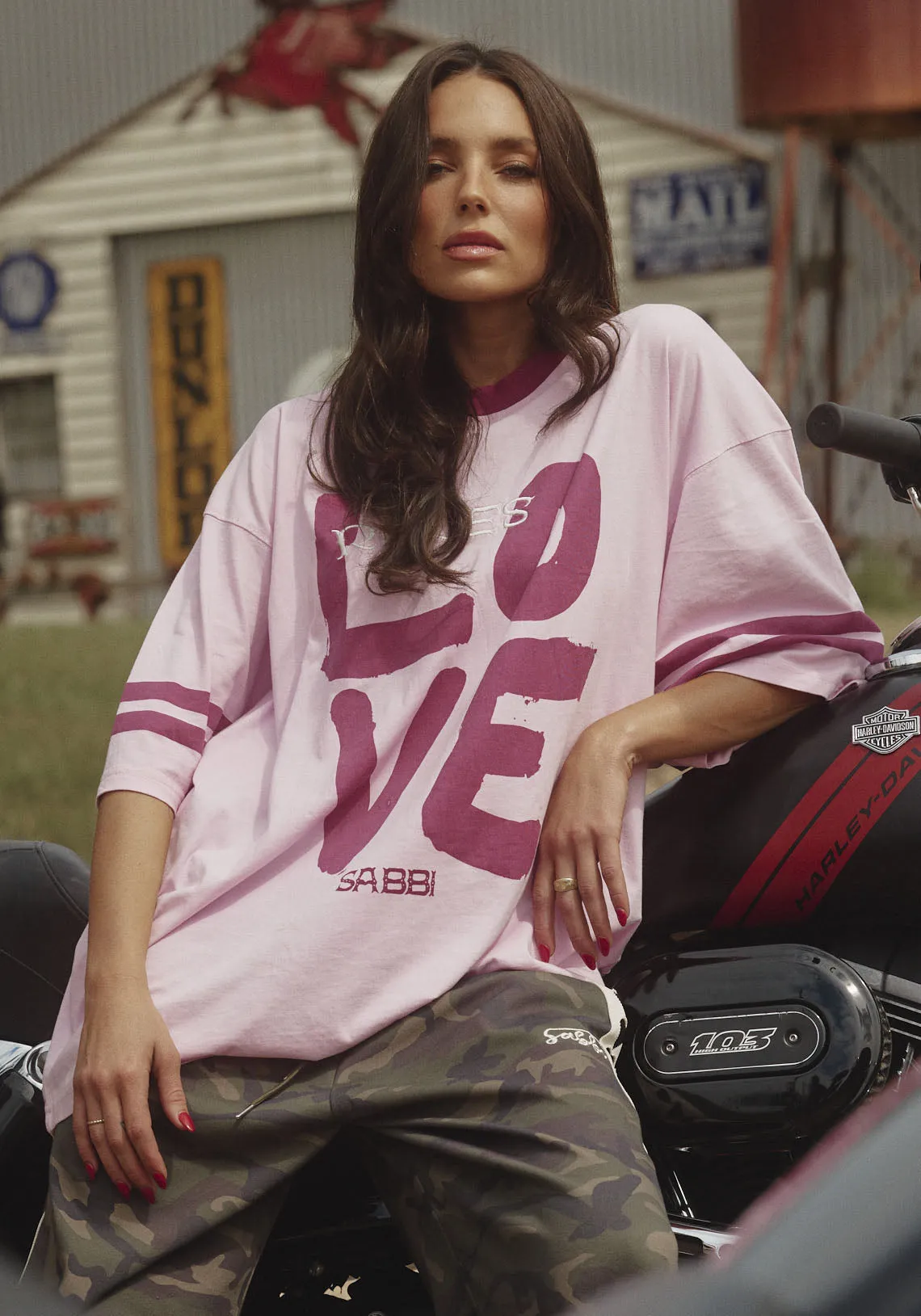 LOVE REV TEE PINK