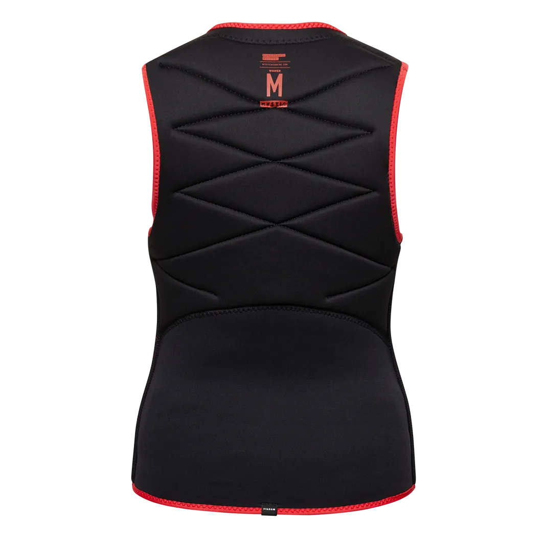 Mystic Ruby Impact Fzip Wmn's Vest-Sunset Red