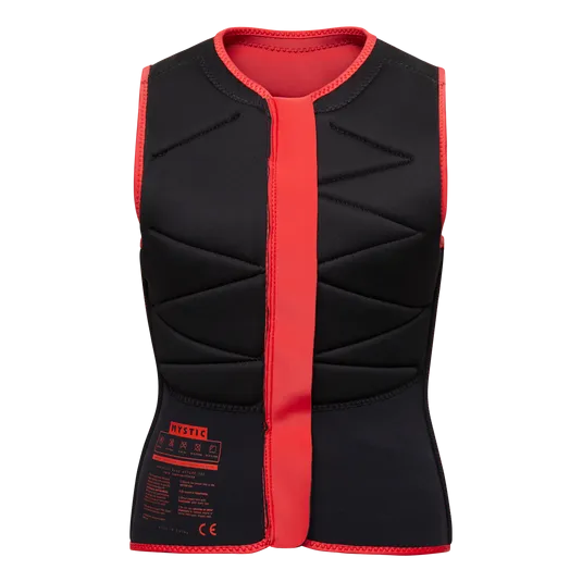 Mystic Ruby Impact Fzip Wmn's Vest-Sunset Red