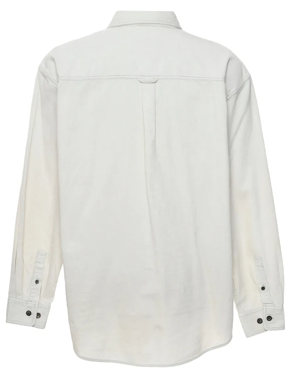 Off White Corduroy Shirt - L