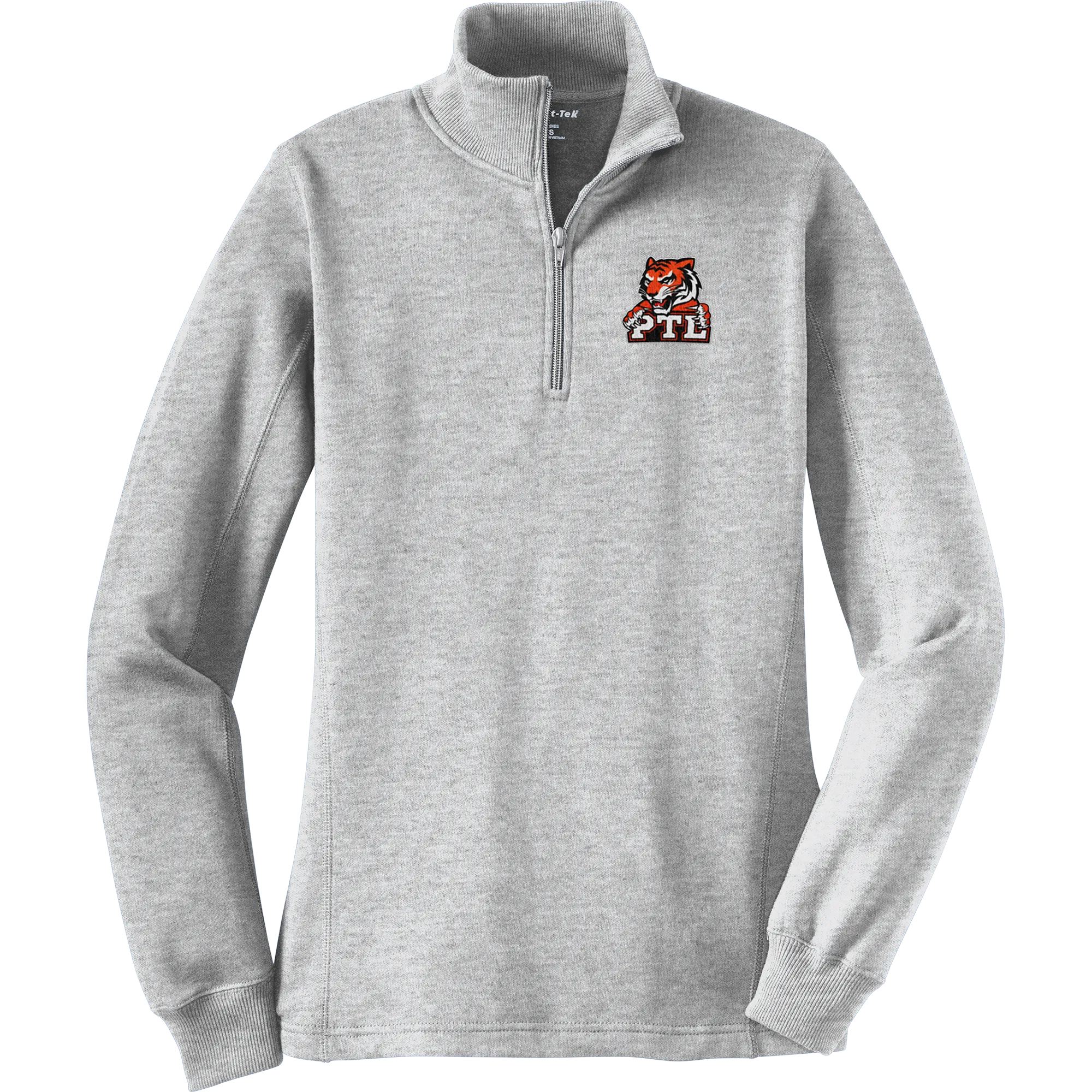 Princeton Tiger Lilies Ladies 1/4-Zip Sweatshirt