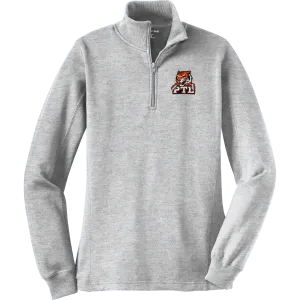 Princeton Tiger Lilies Ladies 1/4-Zip Sweatshirt