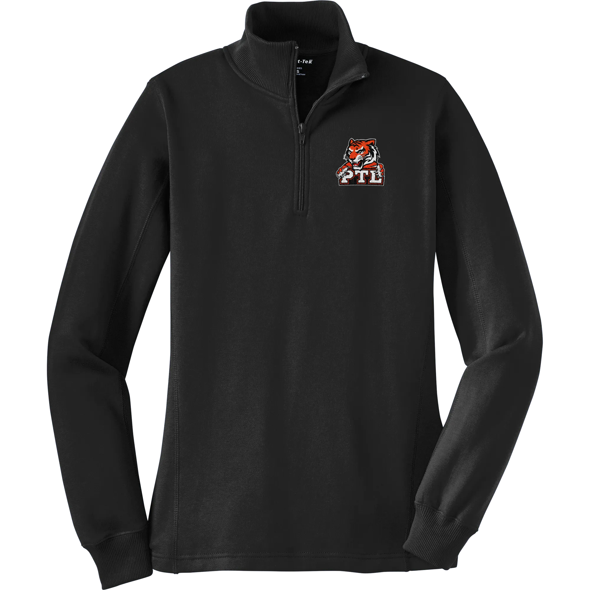 Princeton Tiger Lilies Ladies 1/4-Zip Sweatshirt