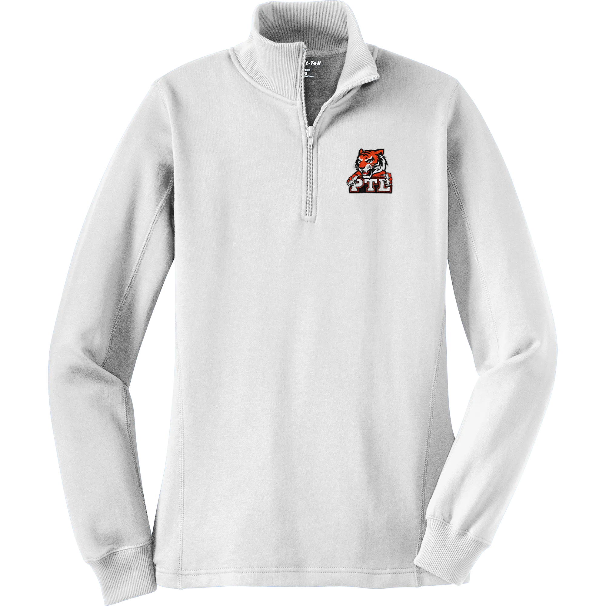 Princeton Tiger Lilies Ladies 1/4-Zip Sweatshirt