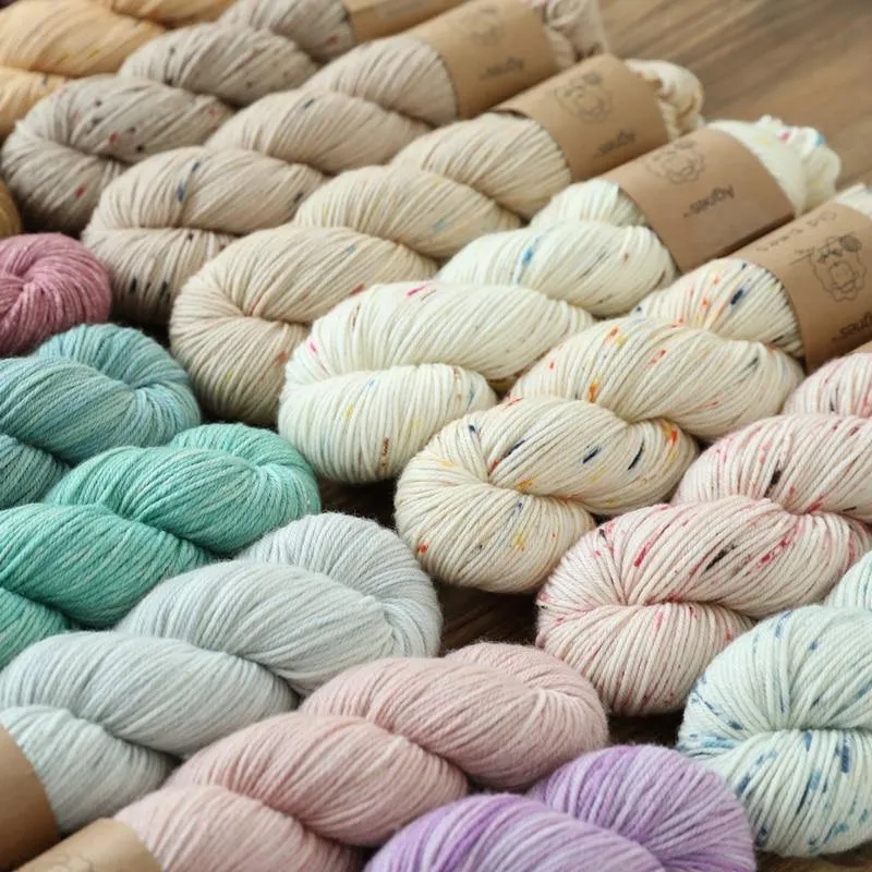 Rainbow 100% Merino Wool Yarn Hank | 100g / Ball