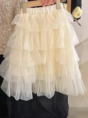 Ready To Twirl Layered Tulle Skirt