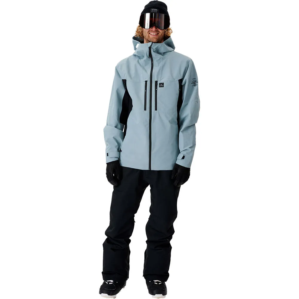 Rip Curl Back Country Snowboard/Ski Jacket - Mineral Blue