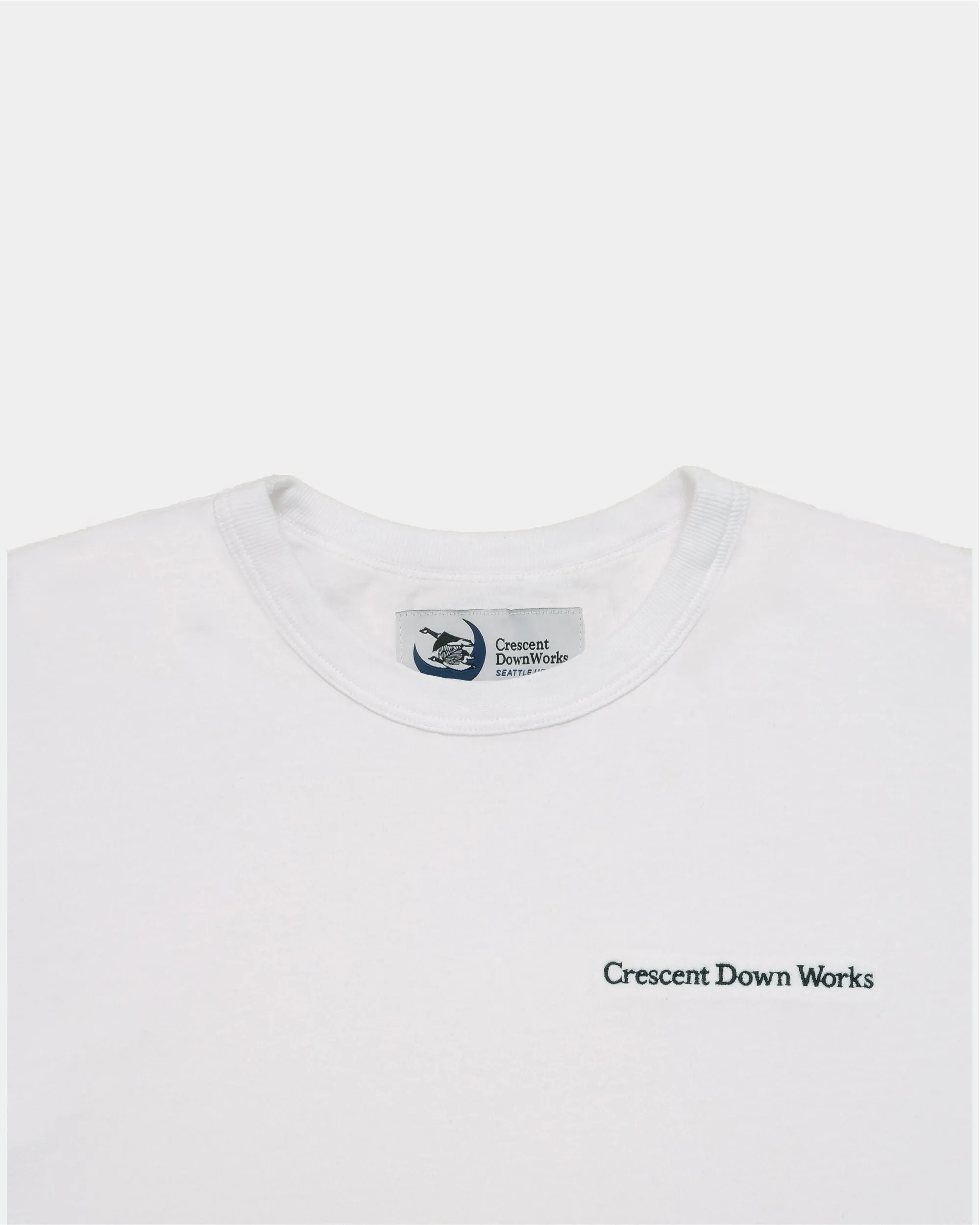 Short sleeve logo T-shirt - White (Final Sale)