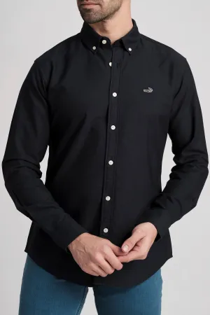 Slim Fit Long Sleeves-Casual Shirts-Insignia Blue