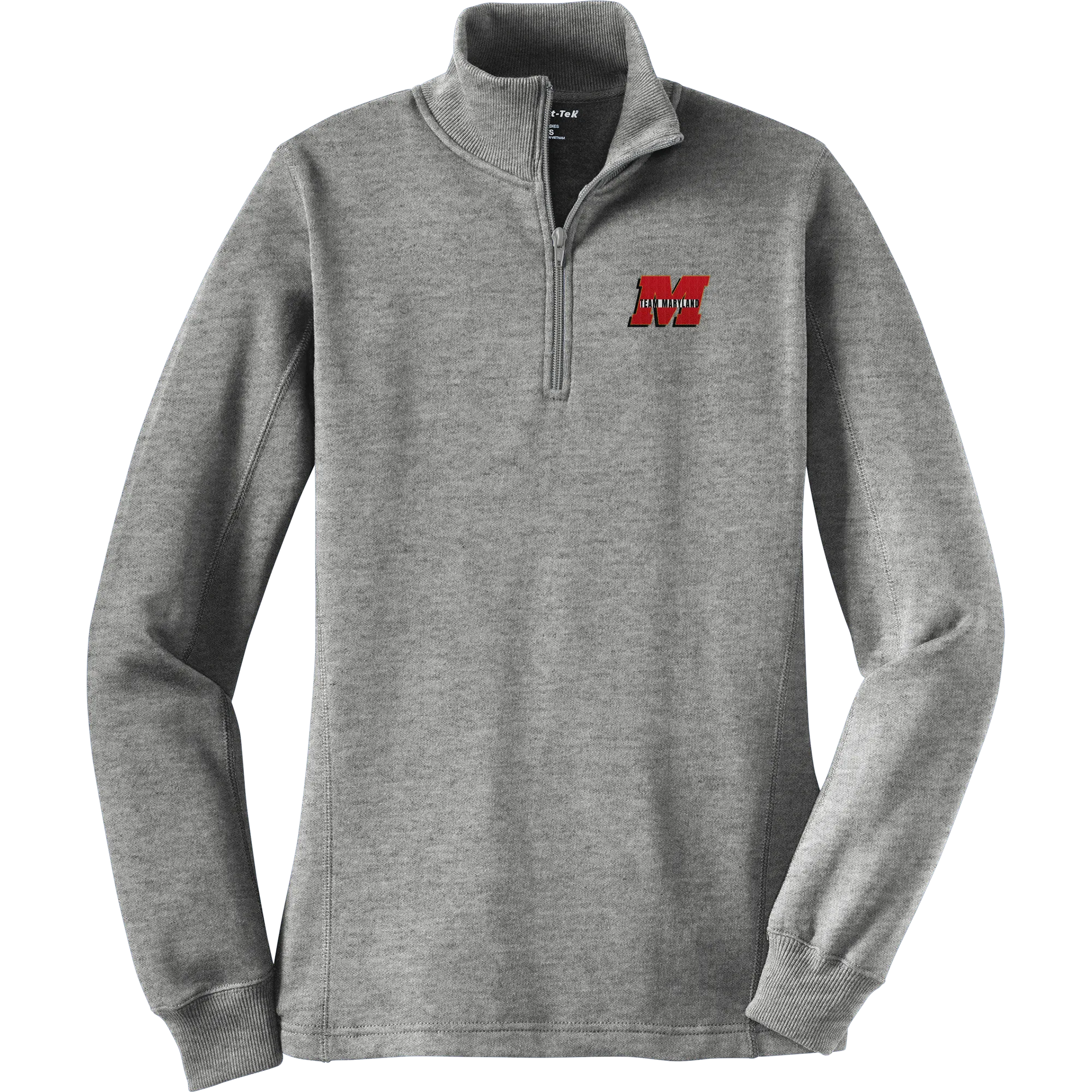 Team Maryland Ladies 1/4-Zip Sweatshirt