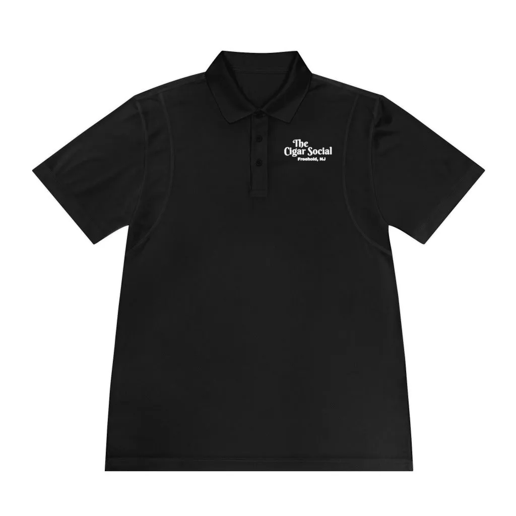 The Cigar Social Men's Sport Polo Shirt