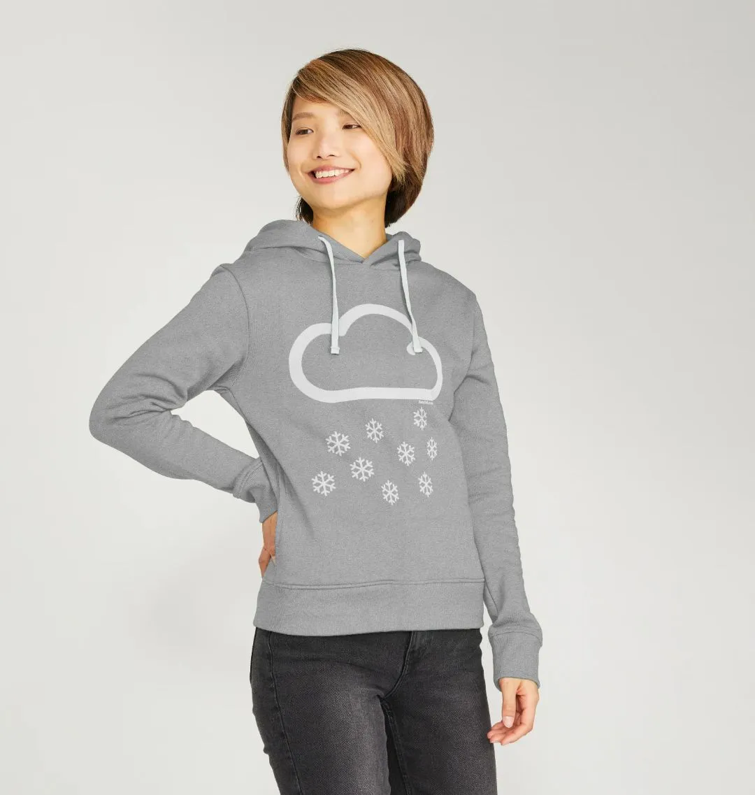 Women's Snow Cloud Organic Pullover Hoodie